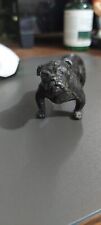 early 1900's Bulldog (cast iron?) , very rare,  paper weight ( w.c. Lewis & Co) picture
