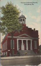 Postcard Christs Lutheran Church Gettysburg PA  picture