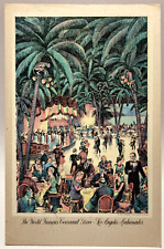 1946 The World Famous Coconut Grove, Los Angeles, California CA Vintage Postcard picture
