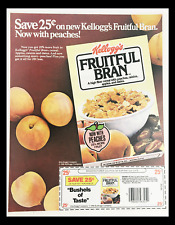 1985 Kellogg's Fruitful Bran Cereal Circular Coupon Advertisement picture