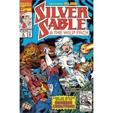 Silver Sable and the Wild Pack #8 in Near Mint condition. Marvel comics [f' picture