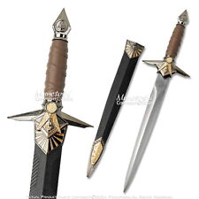 15.5” Masonic Stainless Steel Dagger Knife Letter Opener Medieval Knight Templar picture