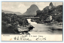 1906 Mountain View A Te Amuri Wairoa New Zealand Avon PA Posted Antique Postcard picture