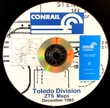 Conrail 1985 Toledo Zone-Track-Spot  