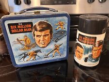 Vintage 1974 Aladdin The 6 Million Dollar Man Lunchbox With Thermos (LLF) picture