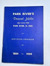 Park River's Diamond Jubilee July 1-4 1959 Park River North Dakota Program picture