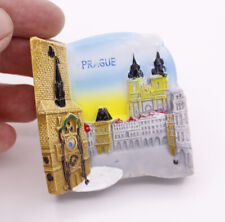 1 Pcs 3D Fridge Magnet Prague Square Czech Travel Souvenir Gift 5*7CM Brand New picture