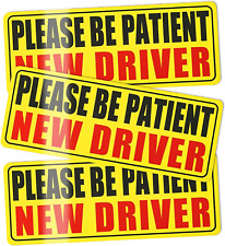 New Driver Magnet for Car, Please Be Patient Student Driver Magnet, New Driver M picture