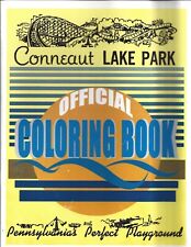 Vintage Conneaut Lake Park Coloring Book Unused picture