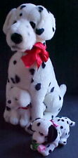 Chosun Dalmatian Dog Mother Puppy Plush Stuffed Life Like Large 18