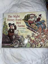 Christmas Book The Night Henry Ford Met Santa HC Book 1st Edition Carol Hagen DJ picture