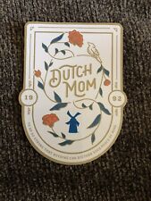 DUTCH Bros BROTHERS Rare STICKER Mother’s DAY Mom MAY 2020 ROSES Windmill STRONG picture