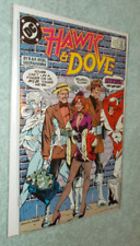 HAWK & DOVE # 4 VG DC COMICS 1989 SEXY LADY COVER picture