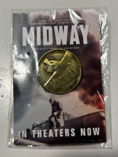 Midway Movie Premiere Pin On Collectible Card picture