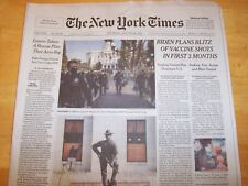 THE NEW YORK TIMES SATURDAY JANUARY 16,2021 picture