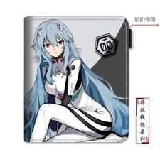 Anime Figure  PU Wallet Coin Purse Leather Wallet Neon Genesis Evangelion Gifts picture