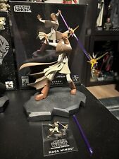 Gentle Giant Star Wars Clone Wars Mace Windu - Animated Statue Maquette picture