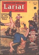 Lariat Story Magazine 1948 May. GGA cover by Allen Anderson.  Pulp. picture