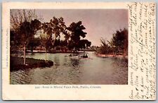 Pueblo Colorado 1906 Postcard Scene In Mineral Palace Park picture