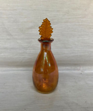 Vintage Honey Amber Glass 6 1/4