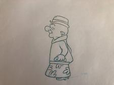 MR. MISTER MAGOO ORIGINAL PRODUCTION HAND DRAWING ANIMATION ART PAGE CARTOON picture