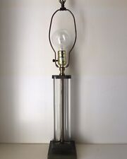 Art Deco Gilbert Rohde Mutual Sunset Lamp Co Machine Age Glass Rods Industrial picture
