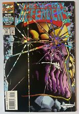Secret Defenders #12 • Prismatic Foil Thanos Cover (Marvel 1994) picture