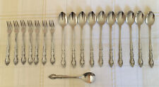 FLEURETTE Imperial Intl IIC Inox Flatware 18 Pcs IMIFLE Stainless Disc Floral picture