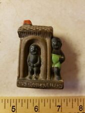 1950s Ceramic Child in Outhouse 