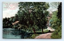 Postcard IN 1909 South Bend Old Indian Portage St. Joseph River L7 picture