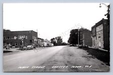 J90/ Chester Iowa RPPC Postcard c1950s Main Street Stores  175 picture