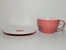 Starbucks Pink Heart Coffee Cup & Saucer From 2005. picture