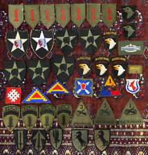 40 WW2 WWII Through Cold War Army Patches picture