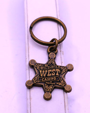 Wild Wild West Casino at Park Place Sheriff's Star Keyring picture