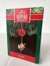Hallmark 1991 On a Roll Keepsake Ornament Mouse with Scissors IN BOX picture