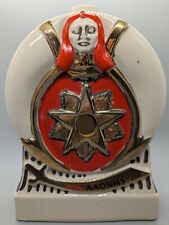Vintage Freemason Decanter Masonic Shriners 1976 Order Of Nobles Mystic picture