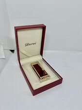 Amazing Gold plated Collectable Vintage gas lighter old school in a box picture