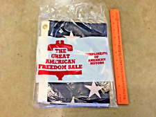 RARE vintage American Motors American flag for the Great American Freedom Sale picture