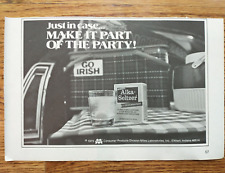 Alka-Seltzer Notre Dame Fighting Irish 1977 Print Advertisement picture