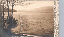 HARVEY'S LAKE luzerne county pa real photo postcard rppc pennsylvania history picture