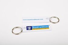 TWO NEW Royal Caribbean International with Logo Flexible Key Chain / Rings picture
