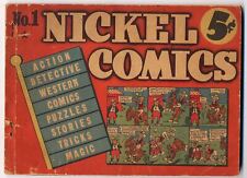 Nickel Comics 1 G- 1938 Dell Rare Early Dell Publication Otto Messmer picture