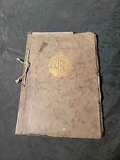 1922 FOND DU LAC WISCONSIN HIGH SCHOOL YEARBOOK LIFE FHS VINTAGE ANTIQUE picture