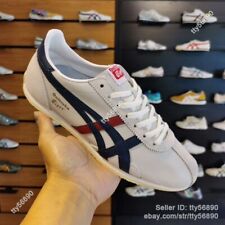 Onitsuka Tiger Runspark Marathon Sneakers TH201L-9950 (White/Navy/Red) Timeless picture