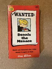 Dennis the Menace, Wanted by Hank Ketcham Fawcett Paperback 1967 picture