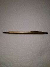 Vintage Cross Gold Filled Ink Cartridge Ballpoint Pen USA Working picture