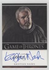 2012 Game of Thrones Season 1 Bordered Kristian Nairn Hodor as Auto d8k picture