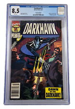 1991 #1 Darkhawk Newsstand Edition CGC 8.5 Origin of Darkhawk and Hobgoblin App picture