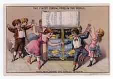 Austin, Nichols & Co. Cereal    Victorian trade card   Oats, Peas Beans & Barley picture