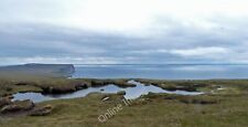 Photo 6x4 Moorland pool on the Red Hill of Sneuk, Hoy, Orkney Candle of t c2011 picture